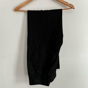Perry Ellis Black Pinstripe Dress Pants